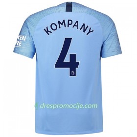Manchester City Dres Kompany 4 Domaći 2018/19 Kratkih Rukava